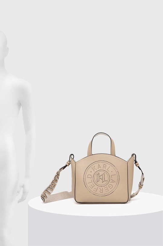 Kožená kabelka Karl Lagerfeld 241W3069