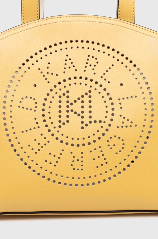 Δερμάτινη τσάντα Karl Lagerfeld κίτρινο 241W3069