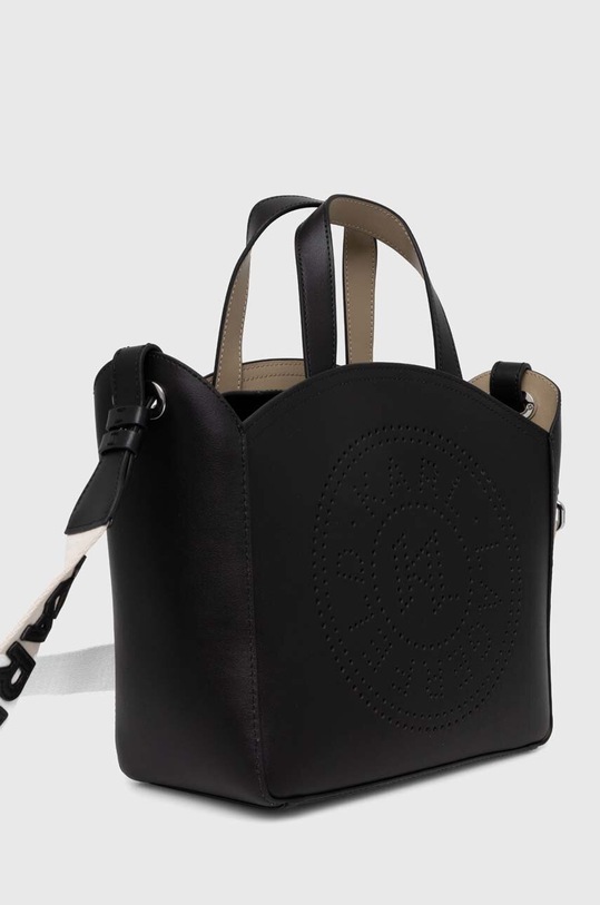 Kožená kabelka Karl Lagerfeld 241W3069 černá AW24