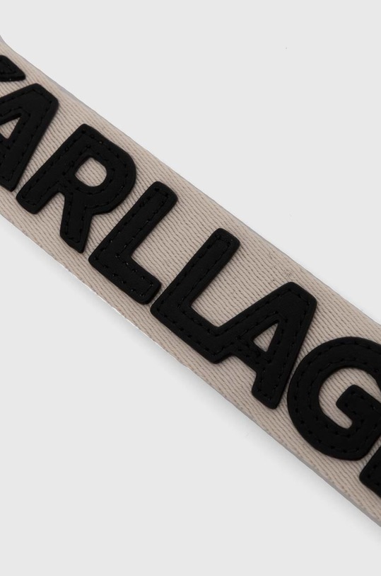 Kožená kabelka Karl Lagerfeld 241W3069 černá