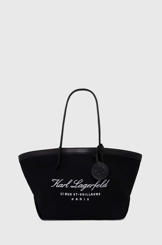Τσάντα Karl Lagerfeld υφασμάτινο μαύρο 241W3005