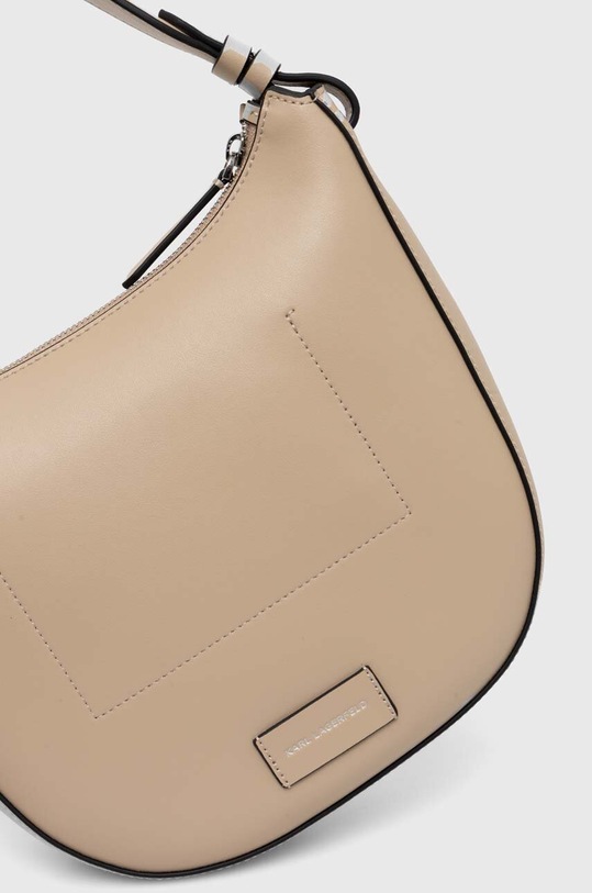Doplnky Kožená kabelka Karl Lagerfeld 241W3028 béžová