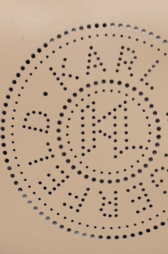 Kožená kabelka Karl Lagerfeld 241W3028 béžová