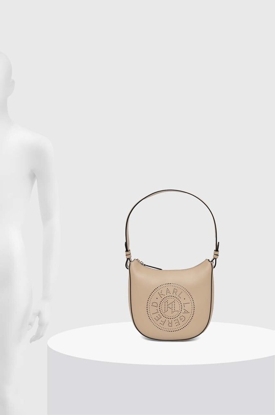 Kožená kabelka Karl Lagerfeld 241W3028