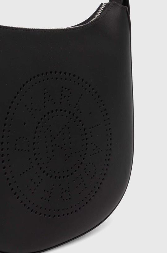 Doplňky Kožená kabelka Karl Lagerfeld 241W3028 černá