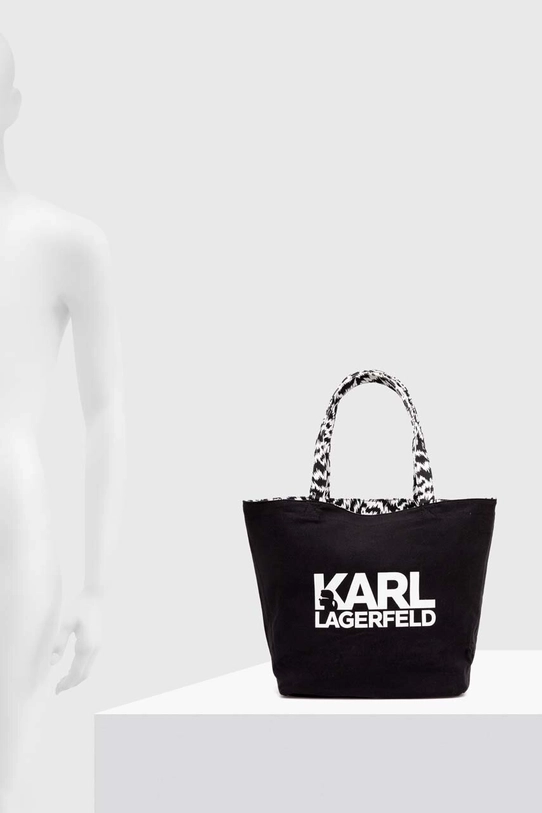 Bavlněná kabelka Karl Lagerfeld 241W3887