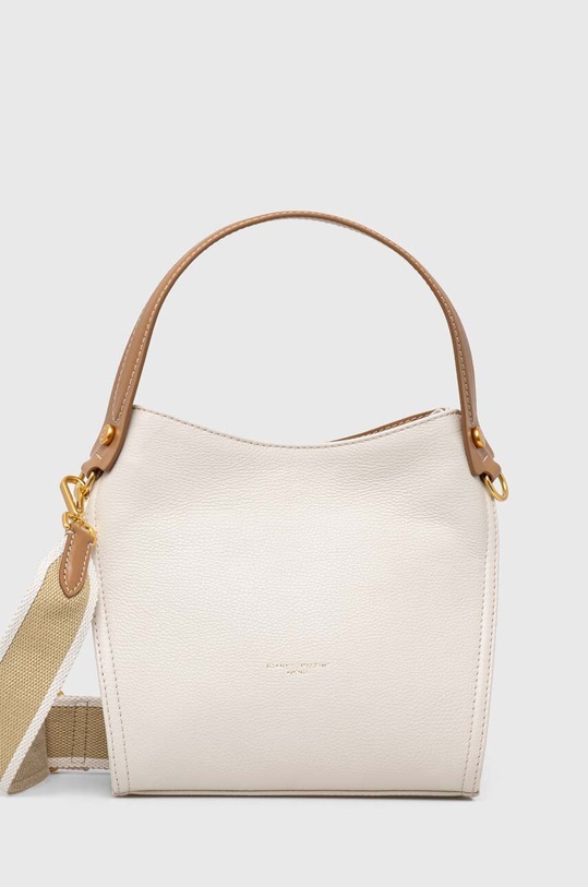Gianni Chiarini torebka skórzana skóra licowa beżowy BS.10640.GRN