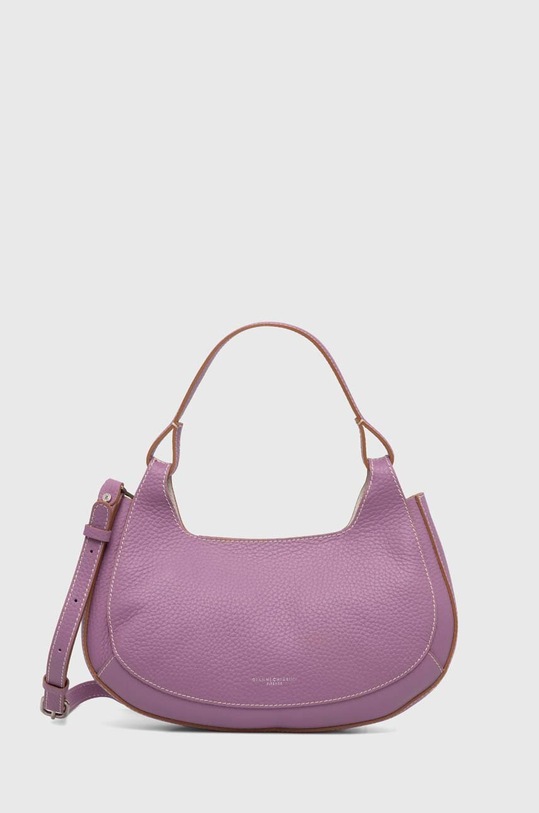 Gianni Chiarini borsa a mano in pelle pelle fiore violetto BS.10660.RNGDBL