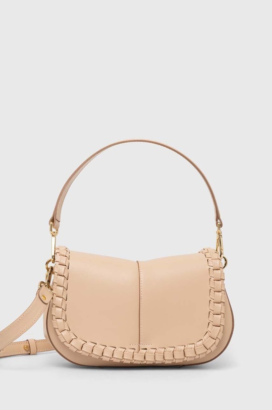 Gianni Chiarini torebka skórzana skóra licowa beżowy BS.10848.PRCK