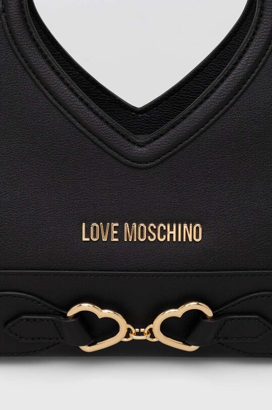 Doplňky Kožená kabelka Love Moschino JC4350PP0I černá