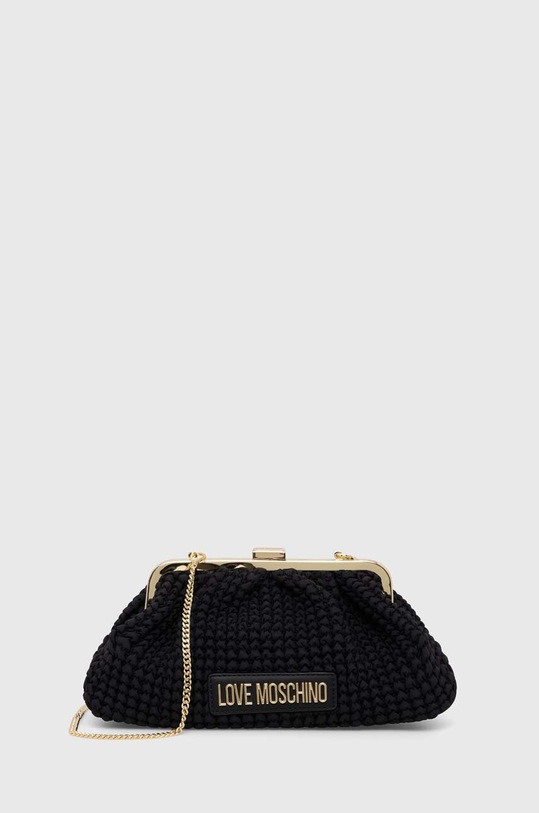 Love Moschino torebka tekstylny czarny JC4241PP0I