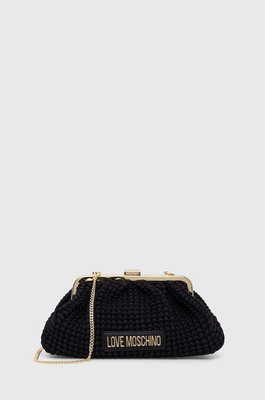 Love Moschino torebka tekstylny czarny JC4241PP0I