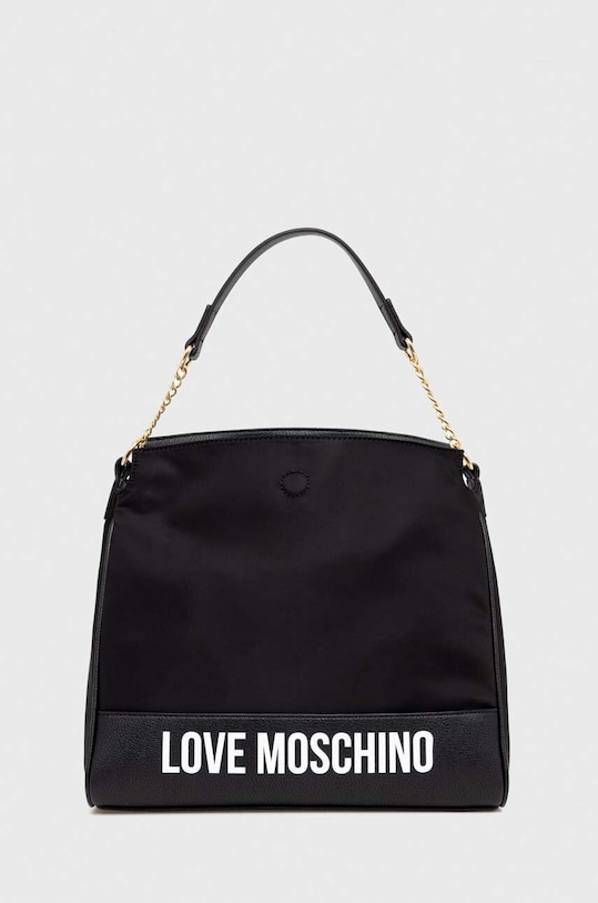 Love Moschino torebka nie mieści A4 czarny JC4256PP0I