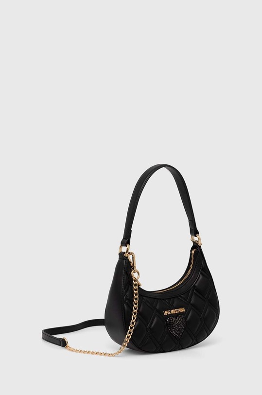 Love Moschino borsa a mano in pelle JC4346PP0I nero SS24