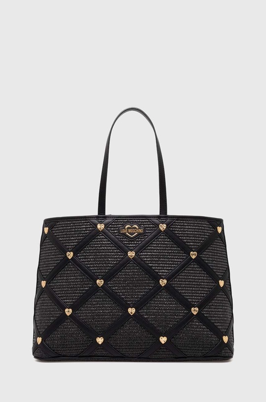 Τσάντα Love Moschino απομίμηση λείου δέρματος μαύρο JC4307PP0I