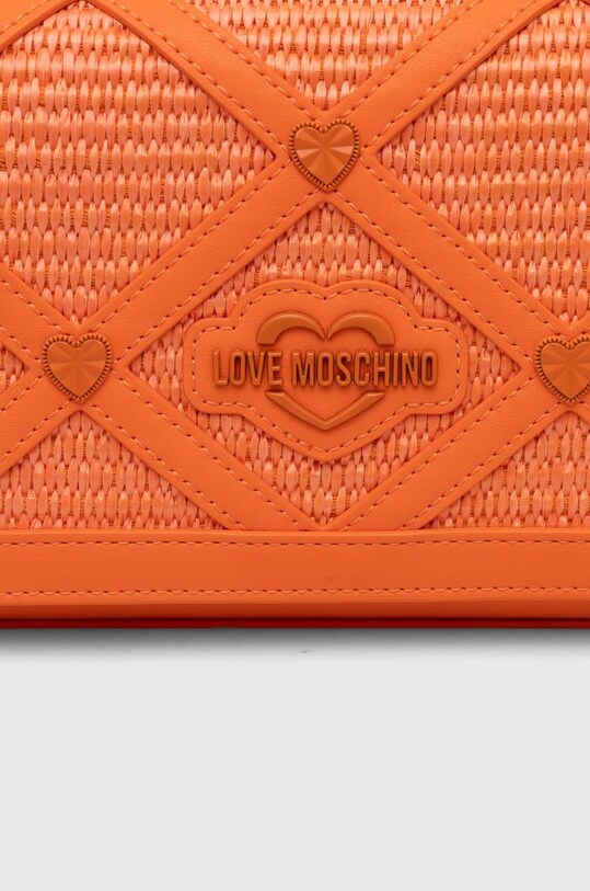 Akcesoria Love Moschino torebka JC4314PP0I pomarańczowy