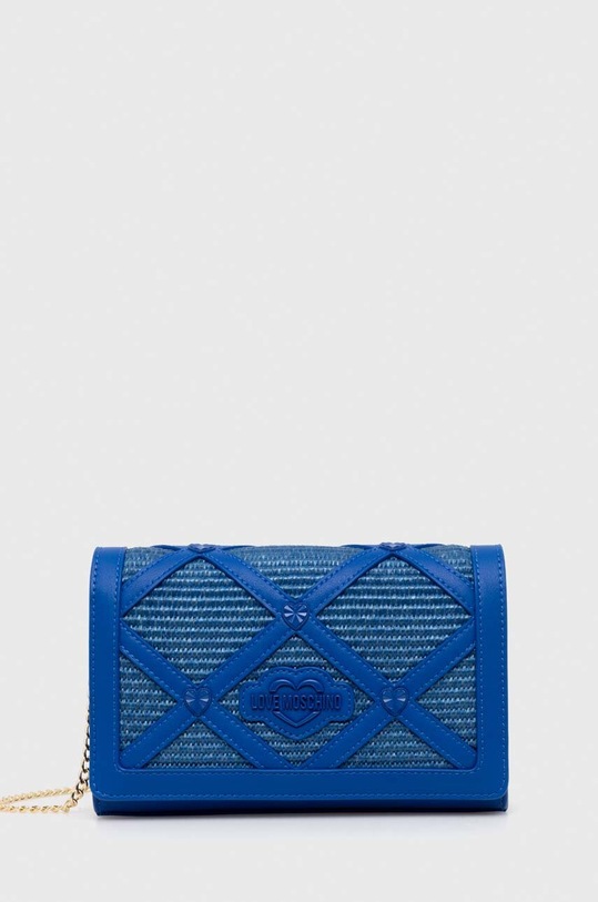 Love Moschino torebka nie mieści A4 niebieski JC4314PP0I