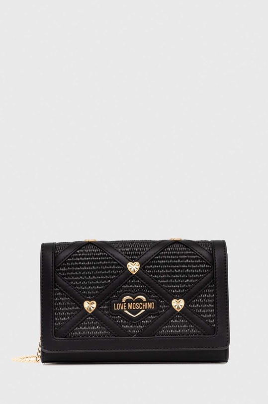 Love Moschino kézitáska szintetikus bőr fekete JC4314PP0I