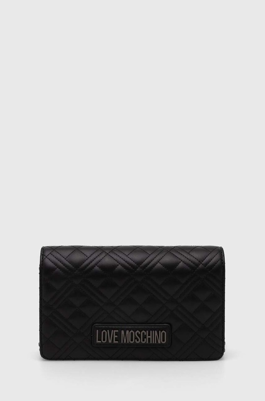 Love Moschino torebka nie mieści A4 czarny JC4079PP0I