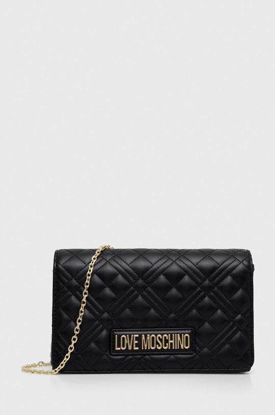 Love Moschino torebka nie mieści A4 czarny JC4079PP0I