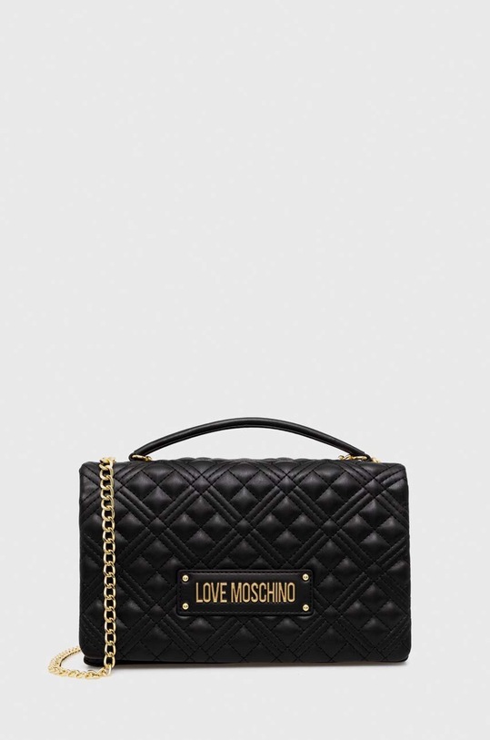 Love Moschino torebka nie mieści A4 czarny JC4230PP0I