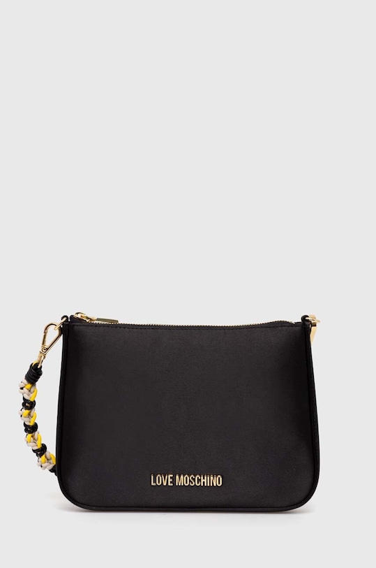 Τσάντα Love Moschino υφασμάτινο μαύρο JC4295PP0I