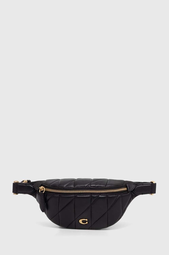 Coach borseta de piele uni negru CR506