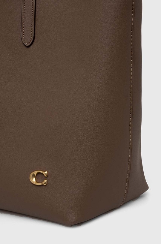 Шкіряна сумочка Coach коричневий CR664