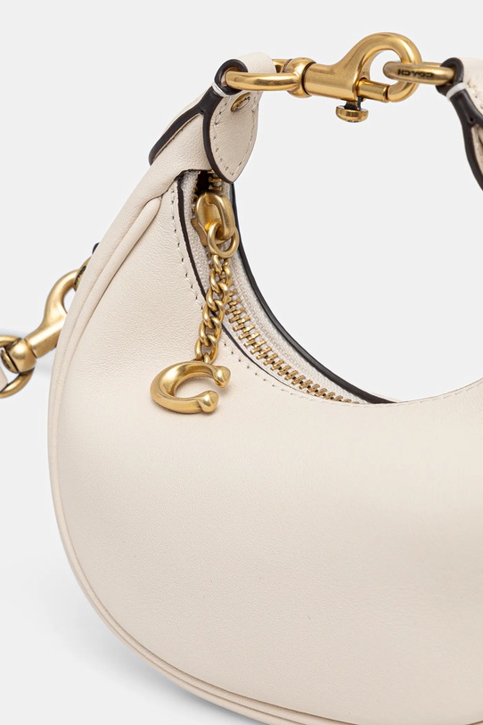 Coach poșetă de piele Jonie bej CR508