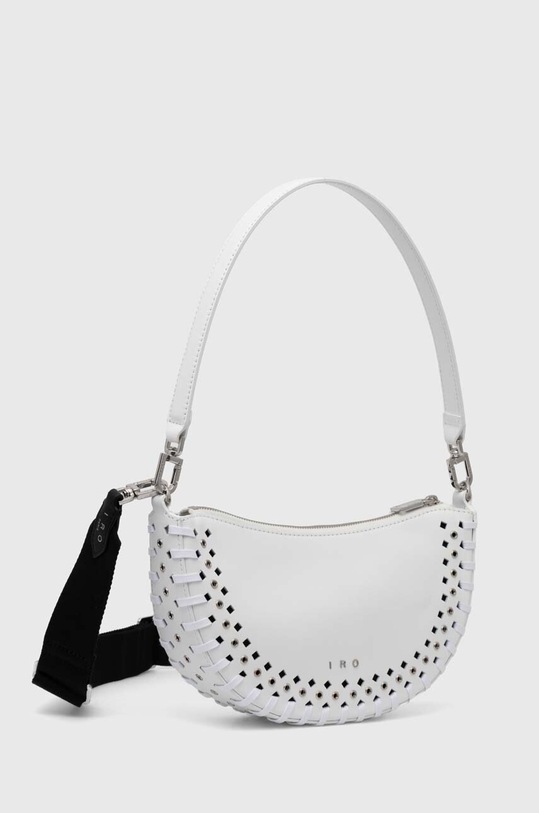 Δερμάτινη τσάντα IRO WM47IRIARCO λευκό SS24