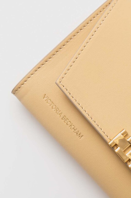 Victoria Beckham torebka skórzana beżowy B224AAC005665A
