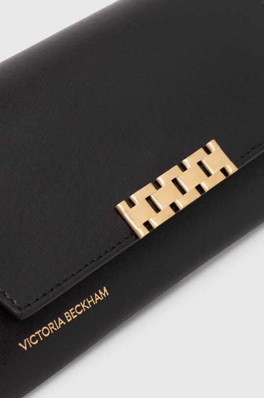 Victoria Beckham torebka skórzana czarny B224AAC005665A