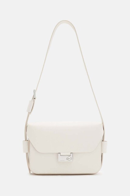 AllSaints poseta de piele ETIENNE uni bej WB716Z