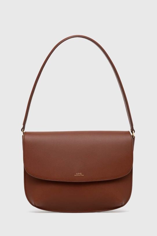 Кожена чанта A.P.C. sac sarah shoulder