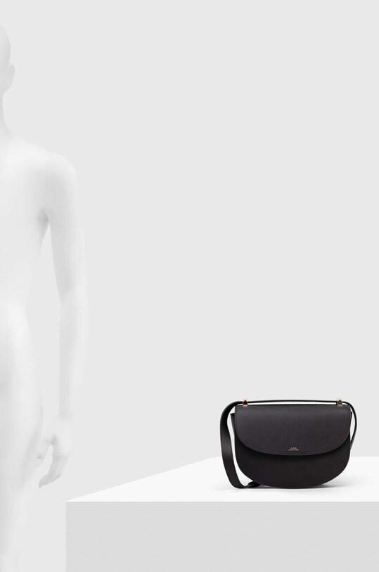 A.P.C. borsa a mano in pelle sac geneve PXBJQ.F61161.LZZ