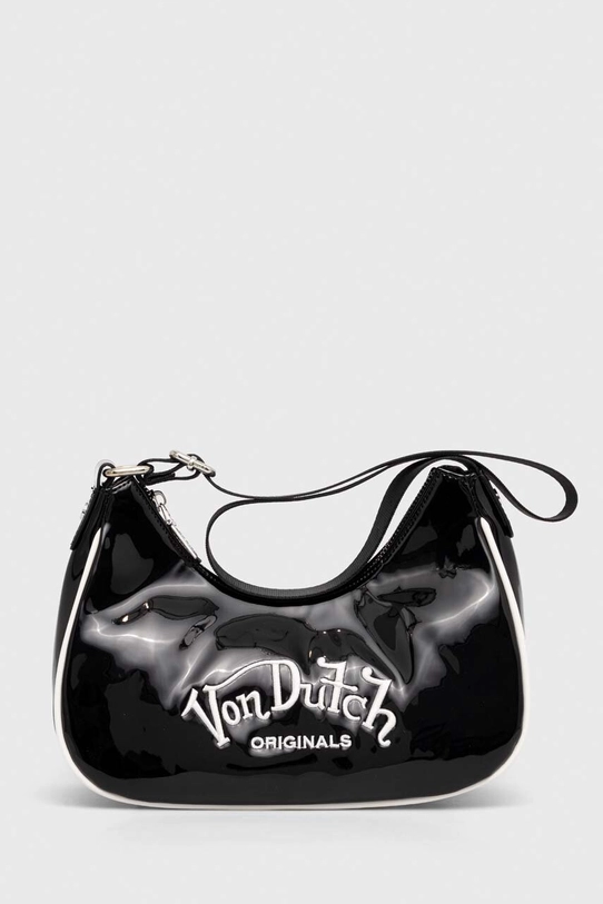 Torba Von Dutch premalo za format A4 crna 4108041