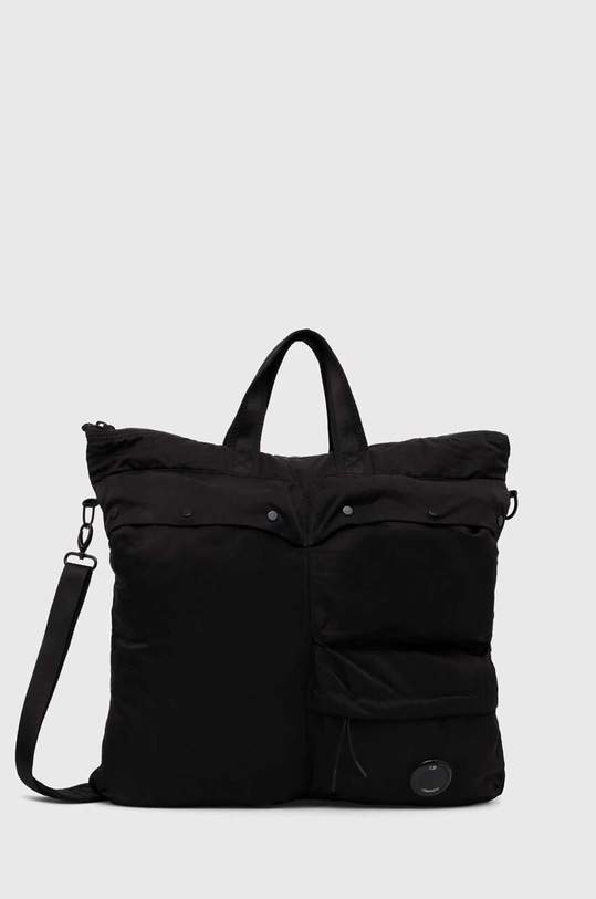 C.P. Company torebka Tote Bag mieści A4 czarny 16CMAC219A005269G