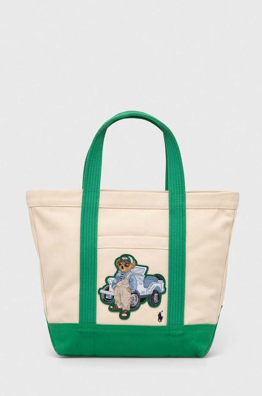 Polo Ralph Lauren torebka bawełniana 428937664 beżowy SS24