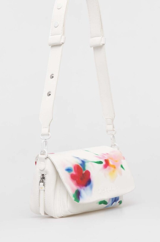 Desigual poseta LIQUIDFLOWER TROM 24SAXP63 alb SS24