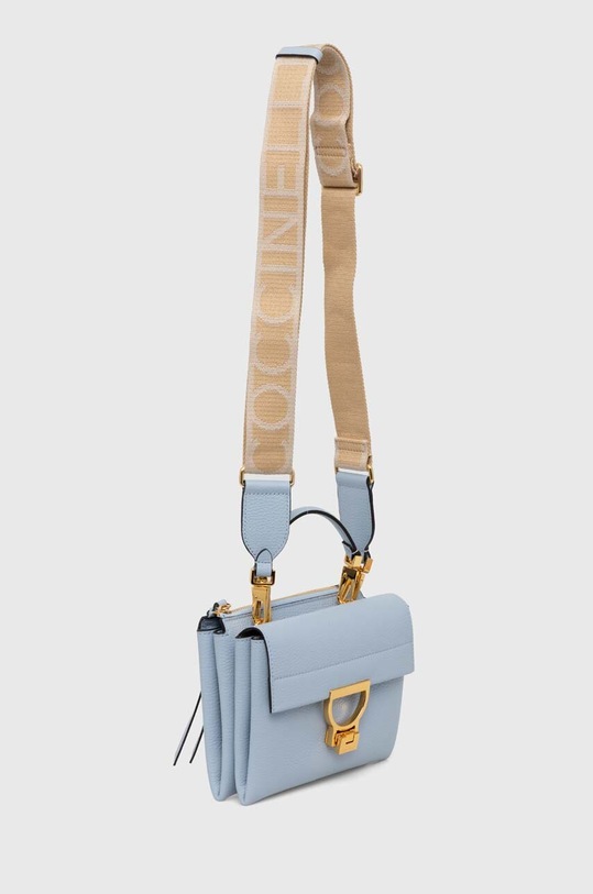 Coccinelle borsa a mano in pelle E1.ND8.55.B7.01.B35 blu SS24