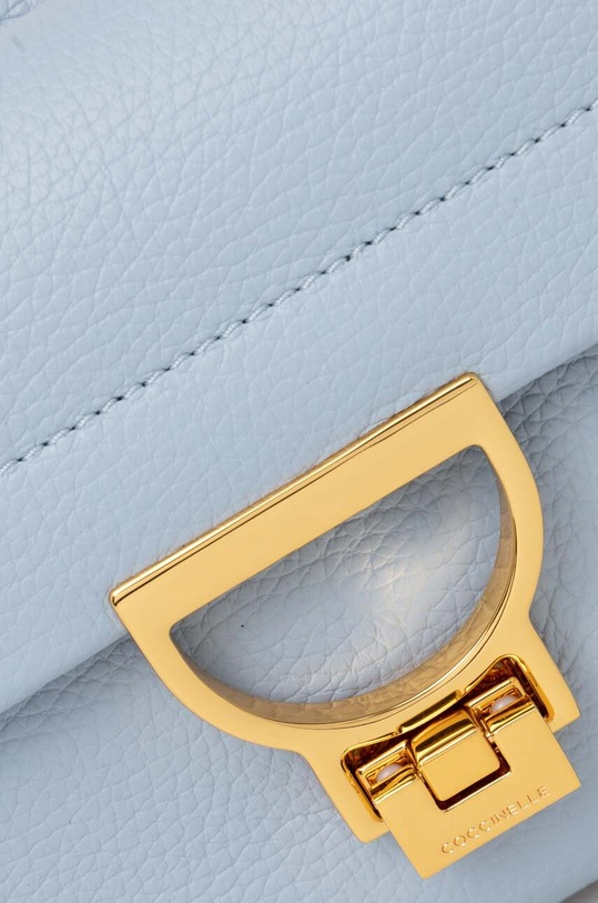 Coccinelle borsa a mano in pelle blu E1.ND8.55.B7.01.B35