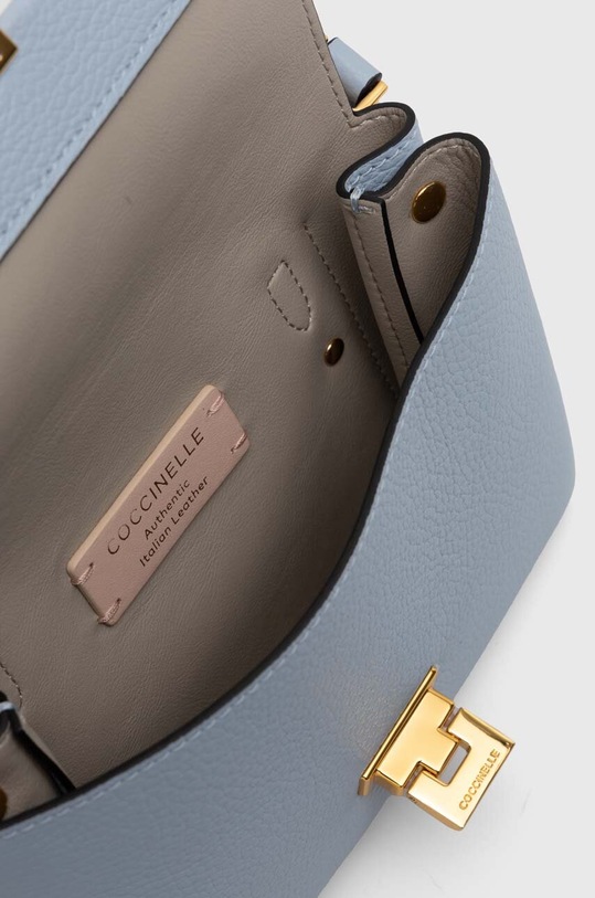 Coccinelle borsa a mano in pelle E1.ND8.55.B7.01.B35 blu