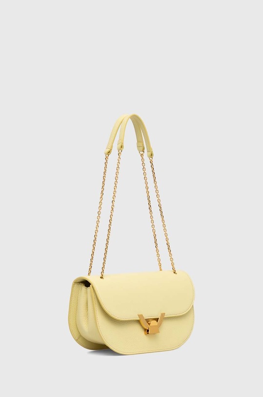 Coccinelle borsa a mano in pelle E1.QTF.15.02.01.G61 giallo SS24