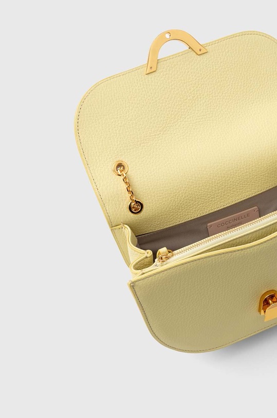 Coccinelle borsa a mano in pelle E1.QTF.15.02.01.G61 giallo