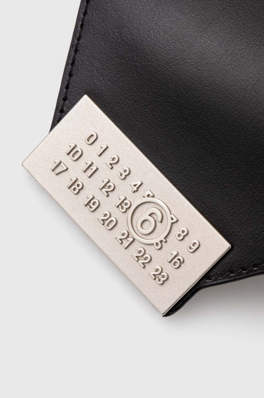 MM6 Maison Margiela borsa a mano in pelle nero SB5ZH0010