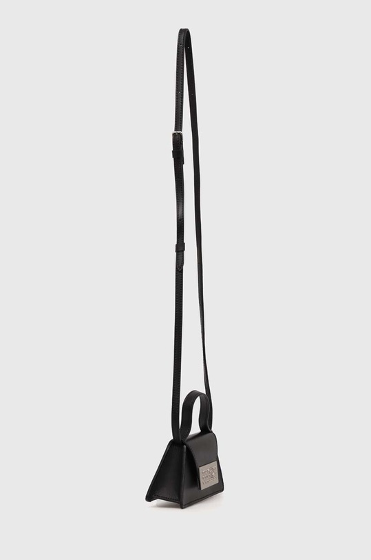 MM6 Maison Margiela poseta de piele SB5ZI0006 negru SS24