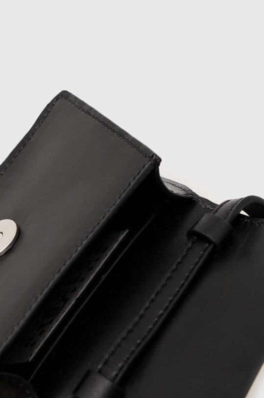 MM6 Maison Margiela poseta de piele SB5ZI0006 negru