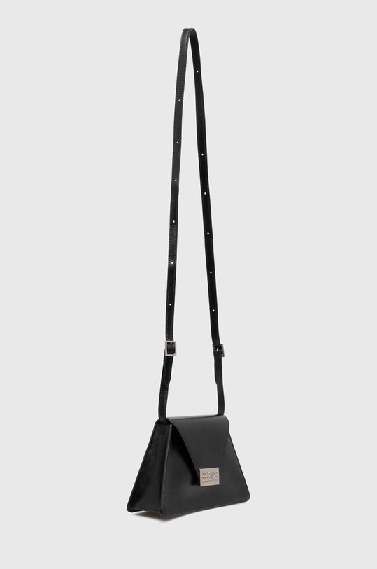 MM6 Maison Margiela borsa a mano in pelle Numeric Bag Medium SB6ZH0015 nero SS24