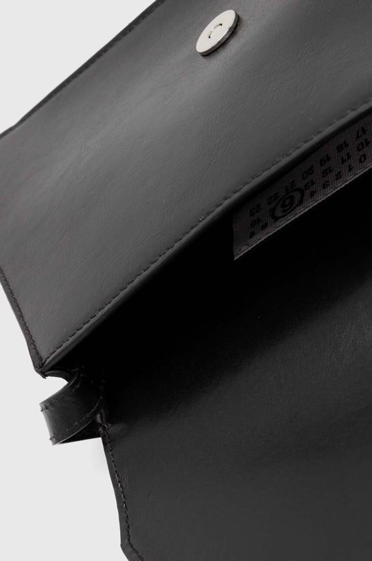 MM6 Maison Margiela borsa a mano in pelle Numeric Bag Medium SB6ZH0015 nero