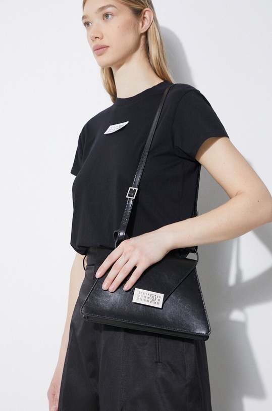 MM6 Maison Margiela borsa a mano in pelle Numeric Bag Medium SB6ZH0015